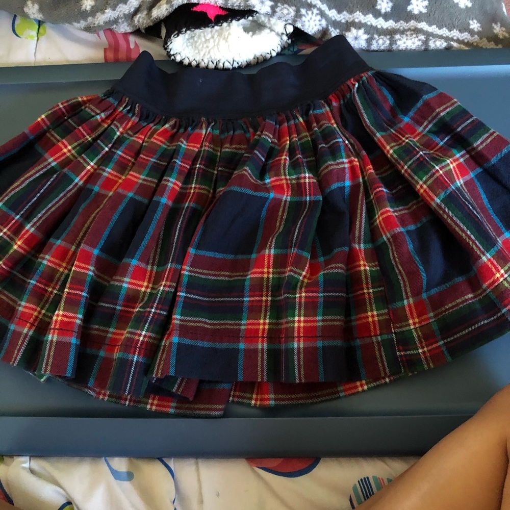 Hollister plaid skirt